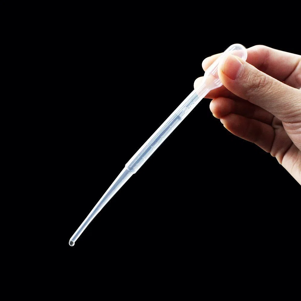 200 Pz 3 ML Monouso Plastica Transfer Pipettes Contagocce con Scala