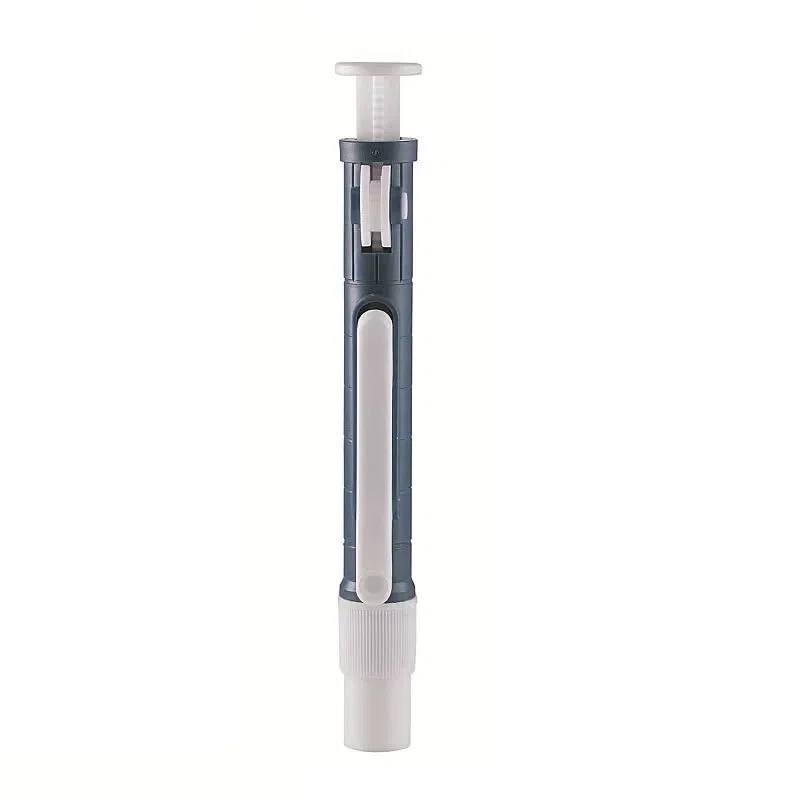 Pompa for pipette a rilascio rapido da 2 ml/10 ml/25 ml, manuale, da utilizzare con pipetta di trasferimento graduata(2ml)