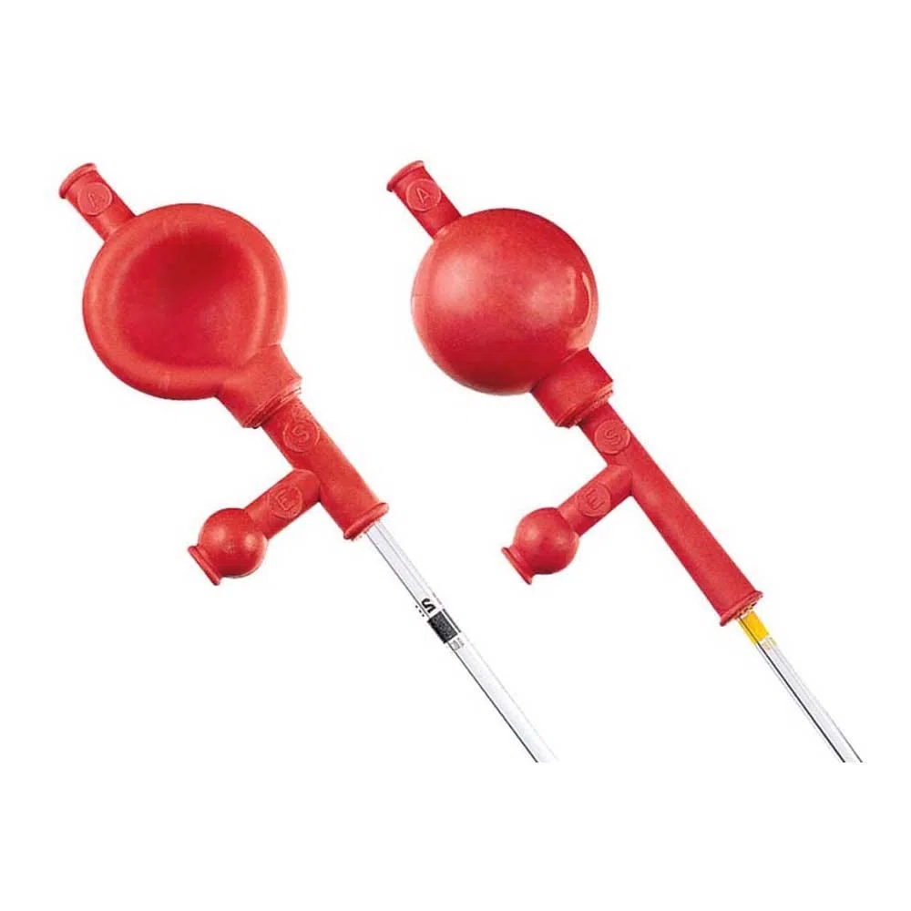 neoLab Peleus 3-1487 - Pallina per pipettatrice con 3 valvole per pipette, capacità 10 ml, colore: Blu